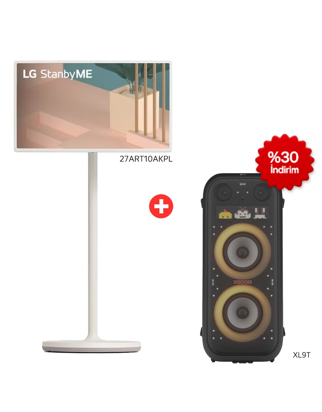 LG StanbyME Kişisel Ekran Satın Alımlarında XBOOM XL9T Hoparlör