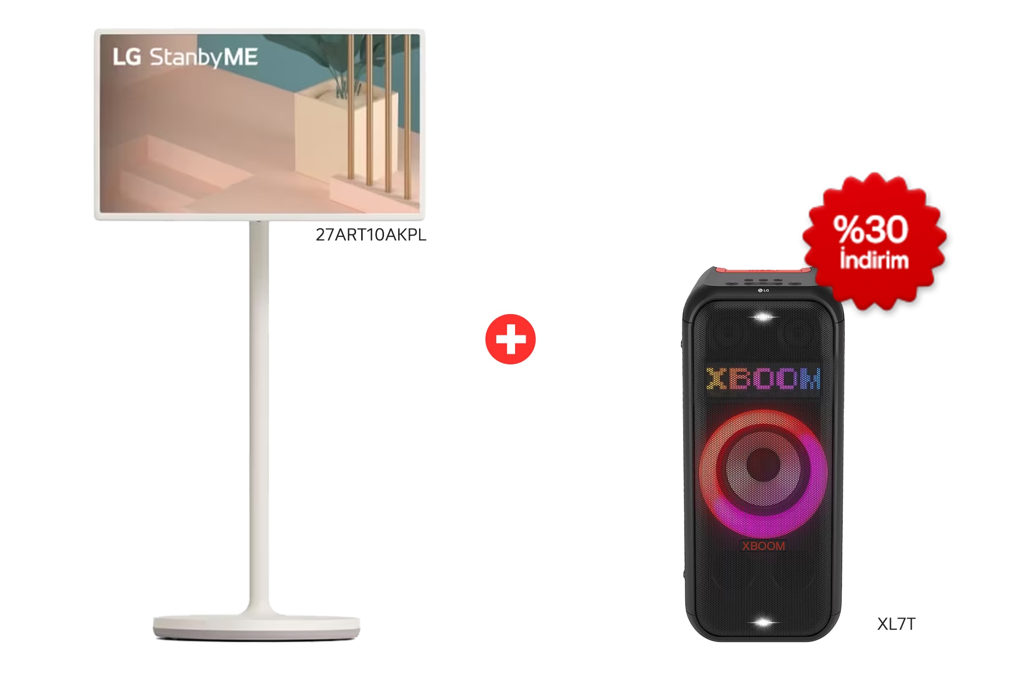 LG StanbyME Kişisel Ekran Satın Alımlarında XBOOM XL7T Hoparlör