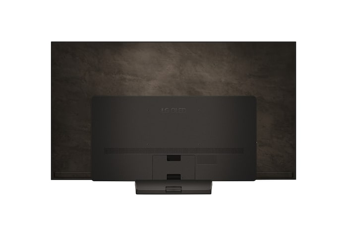 LG OLED evo TV, OLED C4’ün arkadan görünümü