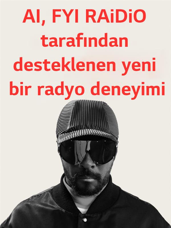 Kenarında başlık metni bulunan siyah beyaz resimde will.i.am var.