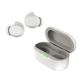 xboom Buds - Kablosuz Bluetooth Kulaklık, Aktif Gürültü Engelleme Özellikli | Beyaz Renk xboomBuds için önden görünüm