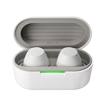 LG xboom Buds - Kablosuz Bluetooth Kulaklık, Aktif Gürültü Engelleme Özellikli | Beyaz Renk, xboomBuds