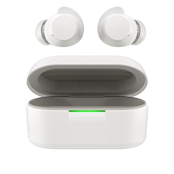 LG xboom Buds - Kablosuz Bluetooth Kulaklık, Aktif Gürültü Engelleme Özellikli | Beyaz Renk, xboomBuds