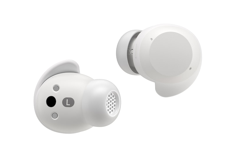 LG xboom Buds by will.i.am | Kablosuz Bluetooth Kulaklık | xboom İmza Sesi | Aktif Gürültü Engelleme | Beyaz Renk, xboomBuds