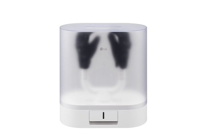 黑色手套放置在烘物箱