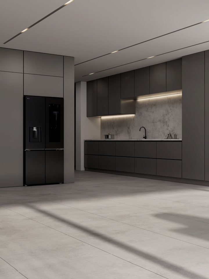 深色電路板背景上展示著 AI 核心技術,AI智慧控溫