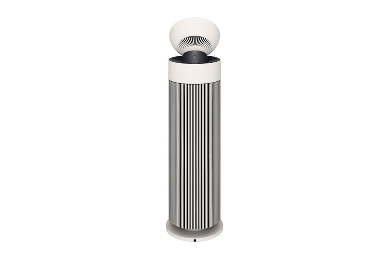 LG 空氣清淨機後視圖