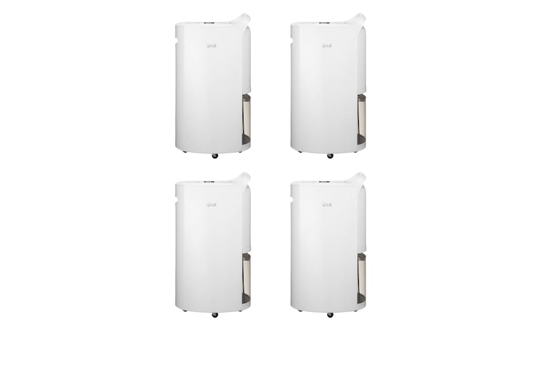 Front view of PuriCare™ 雙變頻除濕機 - 12公升(白)  (無UVC) - 經典款 - 4件特惠組 DD121QWK0.DD12DD1DD001