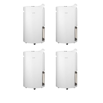 Front view of PuriCare™ 雙變頻除濕機 - 12公升(白)  (無UVC) - 經典款 - 4件特惠組 DD121QWK0.DD12DD1DD001