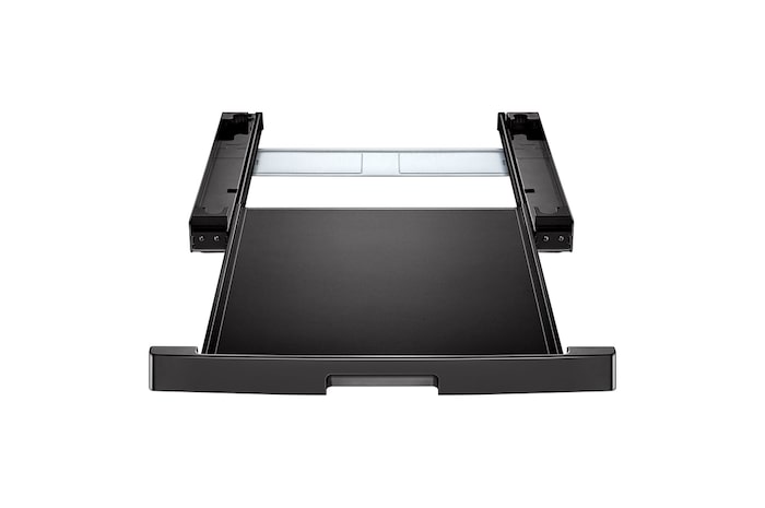 LG 10kg 免曬衣乾衣機堆疊滾筒洗衣機_多功能層架 (尊爵黑), DSTBK