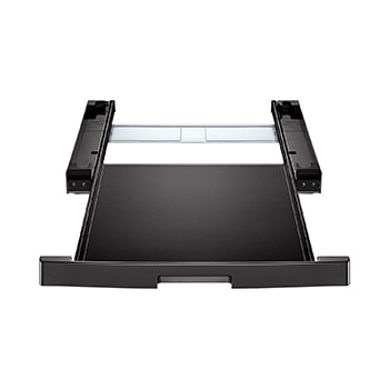 LG 10kg 免曬衣乾衣機堆疊滾筒洗衣機_多功能層架 (尊爵黑), DSTBK