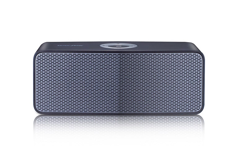 LG Music Flow P5 藍牙揚聲器 極光黑 NP5550B 正視圖