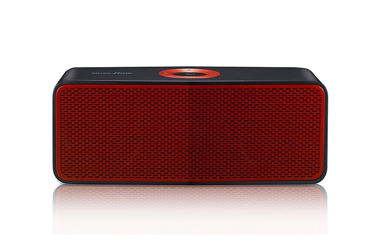 LG Music Flow P5 藍牙揚聲器 超跑紅 NP5550BR 正視圖