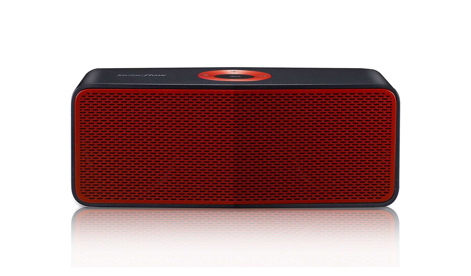 LG Music Flow P5 藍牙揚聲器 超跑紅 NP5550BR 正視圖