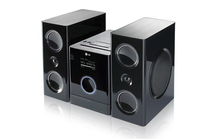 LG 時尚 DVD 迷你音響 (附 iPod 底座), FB163