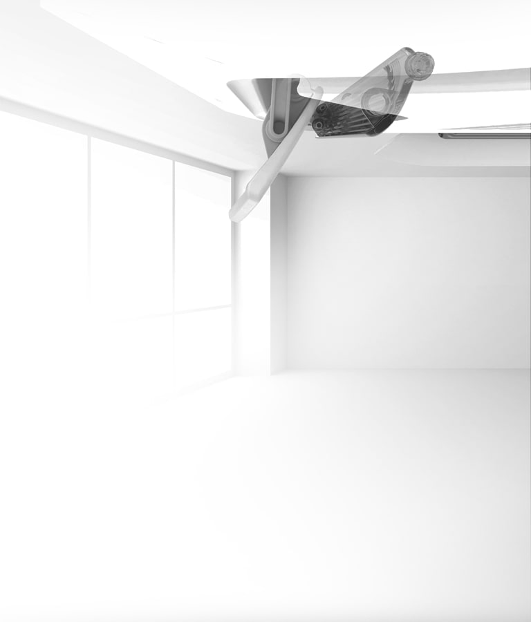 室內機兩個葉片的圖片。