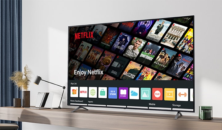 輕鬆存取 Netflix 應用程式