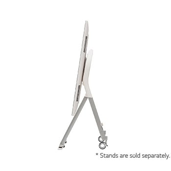 -90 度角側視圖,附支架,豎式(* 支架另售)