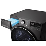 LG 10公斤雙迴轉變頻免曬衣乾衣機｜尊爵黑, WR-100VB