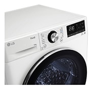 LG 10公斤免曬衣乾衣機｜雙變頻熱泵除濕乾衣｜冰瓷白, WR-100VW