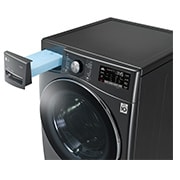 LG 16公斤雙迴轉變頻免曬衣乾衣機｜尊爵黑, WR-16HB