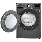LG 16公斤雙迴轉變頻免曬衣乾衣機｜尊爵黑, WR-16HB