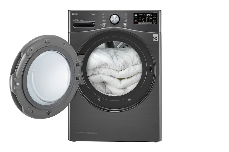 LG 洗乾衣機堆疊／蒸洗脫21公斤 除濕式乾衣16公斤 (尊爵黑), FD21BPTS