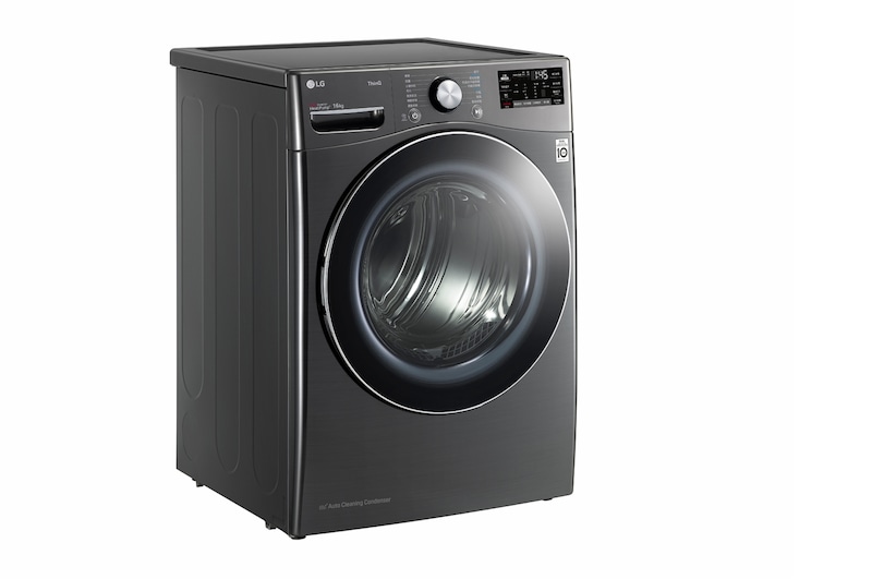 LG 洗乾衣機堆疊／蒸洗脫21公斤 除濕式乾衣16公斤 (尊爵黑), FD21BPTS