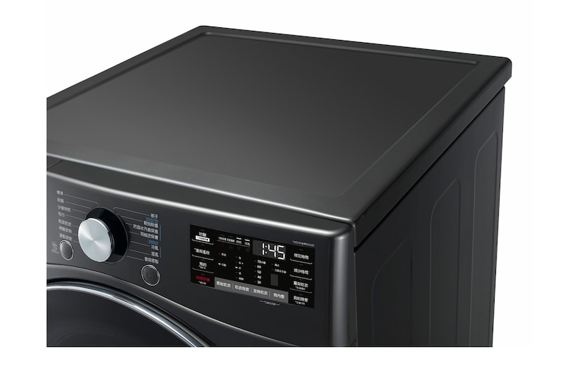 LG 16公斤免曬衣乾衣機｜雙變頻熱泵除濕｜尊爵黑, WR-16HB