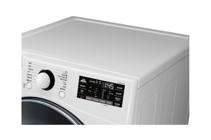 LG 16公斤免曬衣乾衣機|雙變頻熱泵除濕|冰瓷白, WR-16HW