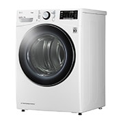LG 16公斤雙迴轉變頻免曬衣乾衣機｜冰瓷白, WR-16HW