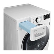 LG 16公斤雙迴轉變頻免曬衣乾衣機｜冰瓷白, WR-16HW