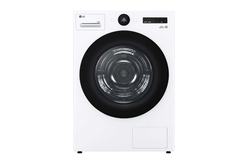 LG 洗乾衣機堆疊｜蒸洗脫22公斤+AI 熱泵除濕乾衣20公斤｜冰瓷白, FD22FWPT.WR20DW