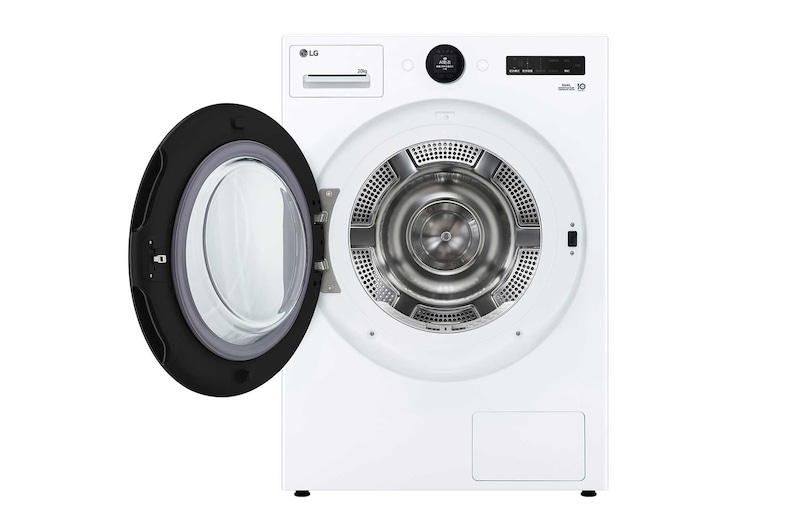 LG 洗乾衣機堆疊｜蒸洗脫22公斤+AI 熱泵除濕乾衣20公斤｜冰瓷白, FD22FWPT.WR20DW