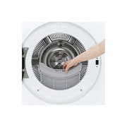 LG 20公斤雙迴轉變頻免曬衣乾衣機｜冰瓷白｜AI Dryer™, WR-20DW
