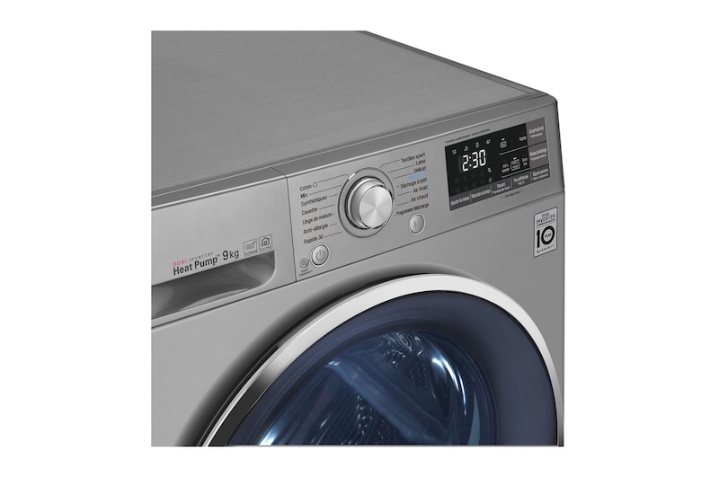 LG WiFi免曬衣乾衣機 / 星辰銀 (特定通路銷售), WR-90TV