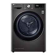 LG 免曬衣乾衣機&#xff5c;9公斤 (尊爵黑) - 特定通路販售 WR-90VB 正視圖