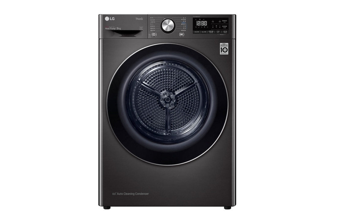 LG 免曬衣乾衣機｜9公斤 (尊爵黑) - 特定通路販售, WR-90VB