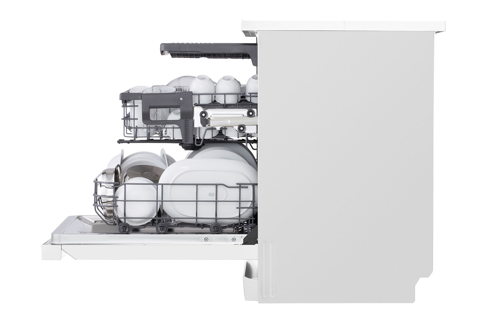 LG 14人份 QuadWash™ 洗碗機｜雲朵白, DFB533FW