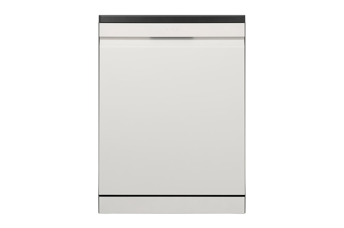 LG 14人份 QuadWash™ Objet Collection<sup>®</sup>  洗碗機｜雪霧白, DFB335HE