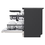LG 14人份 QuadWash™ Objet Collection<sup>®</sup>  洗碗機｜雪霧白, DFB335HE