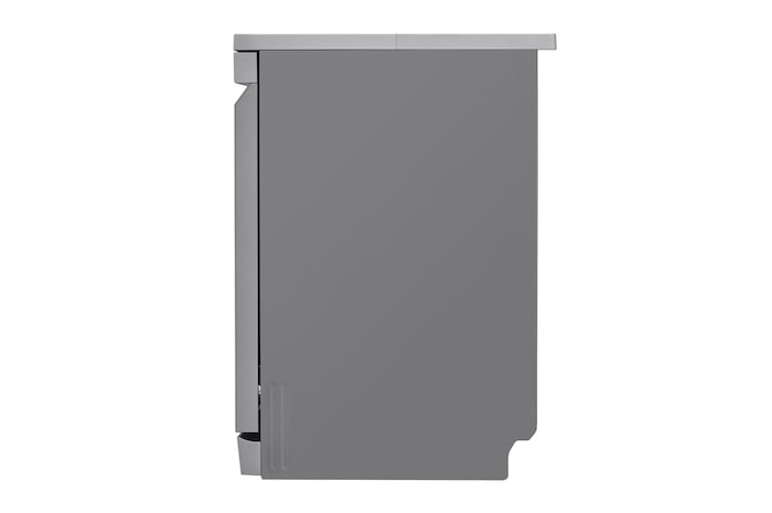 LG 14人份 QuadWash™ Objet Collection<sup>®</sup>  洗碗機｜消光銀｜自動開門, DFB335HS