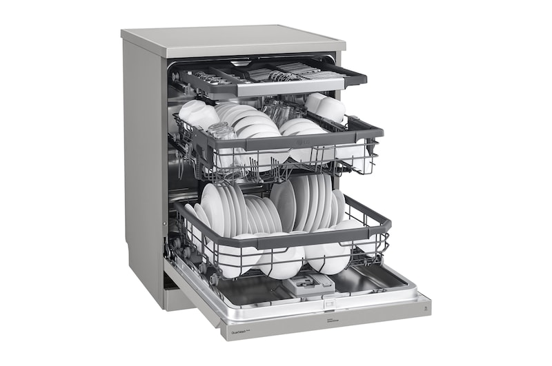LG 14人份 QuadWash™ 洗碗機｜星辰銀, DFB435FP