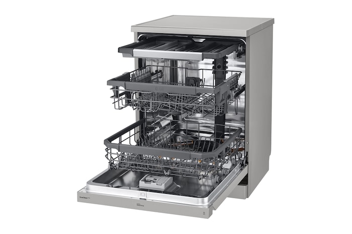 LG 14人份 QuadWash™ 洗碗機｜星辰銀, DFB435FP