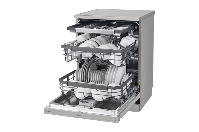 LG 14人份 QuadWash™ 洗碗機｜星辰銀, DFB435FP