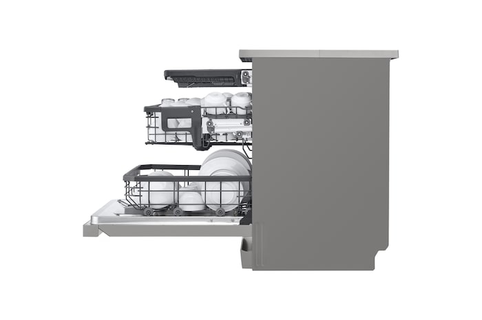 LG 14人份 QuadWash™ 洗碗機｜星辰銀, DFB435FP