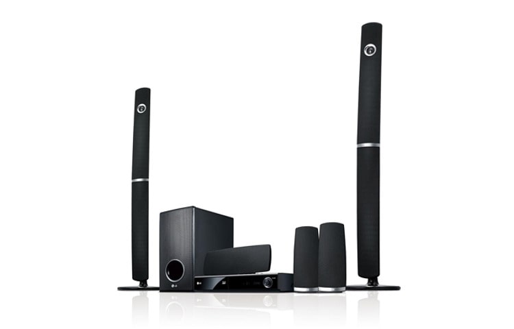 LG 3D 網路讀霸藍光家庭劇院 HB806PE 正視圖
