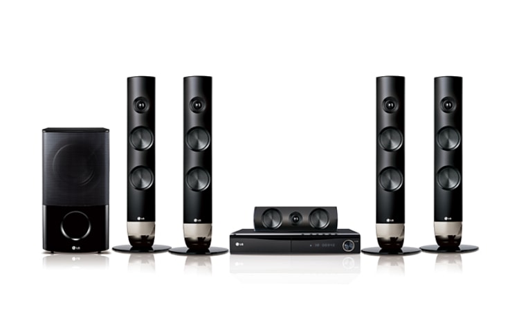 LG 3D 藍光家庭劇院 HB806TM 正視圖