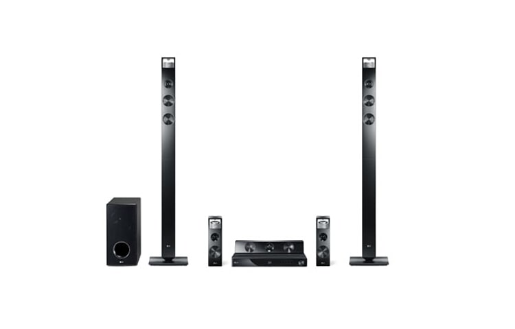 LG CINEMA 3D 藍光家庭劇院 HX906PX 正視圖