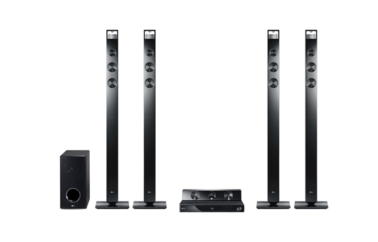LG CINEMA 3D 藍光家庭劇院 HX906TXW 正視圖